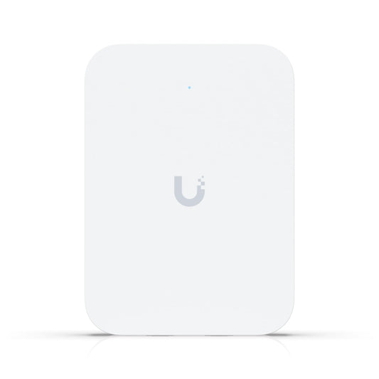 Ubiquiti U7 In-Wall, Wall-mounted WiFiâ 7 AP,4 Spatial Streams,Integrated 2.5 GbE PoE Switch, For Hospitality,115 mÂ² Coverage, PoE/PoE+ Power
