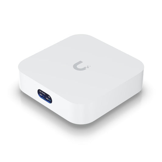 Ubiquiti UniFi Express, UniFi Cloud Gateway, WiFi 6 Access Point, 140 mÂ² Single-unit Coverage, 1 GbE WAN, Manage 4x UniFi Device